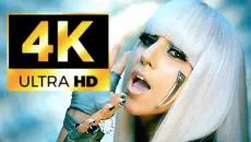 【4K超高清修复MV】Lady Gaga - Poker Face 真正顶级画质修复